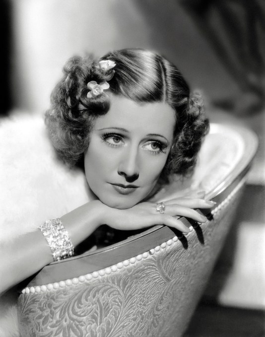 1935: American actress Irene Dunne (1898 - 1990)